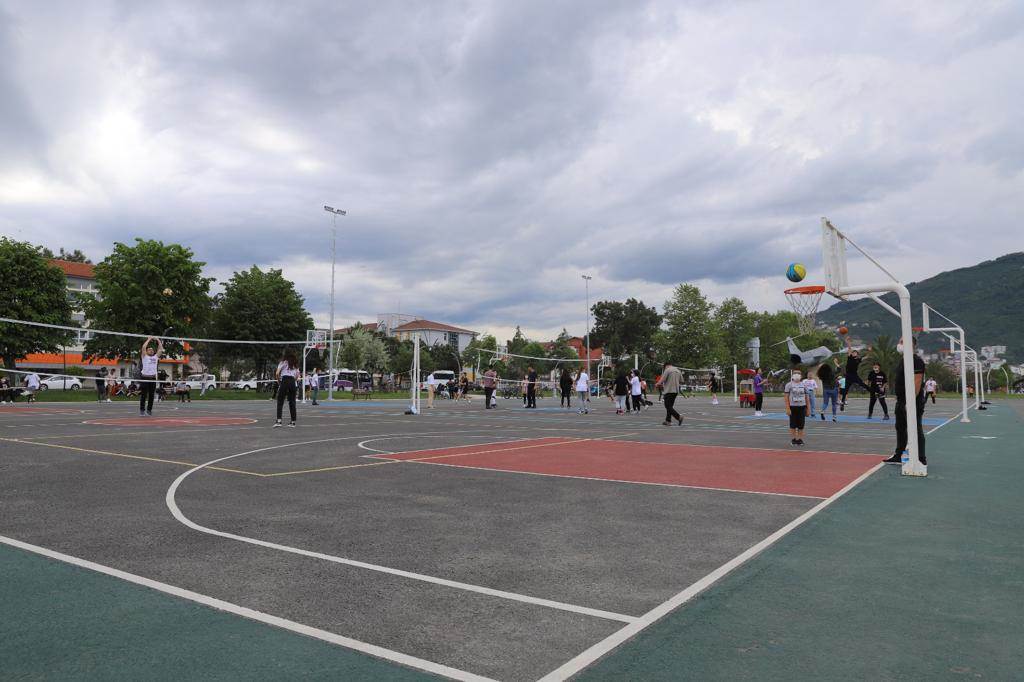 ORDU SPOR SAHALARI İLE DONATILDI